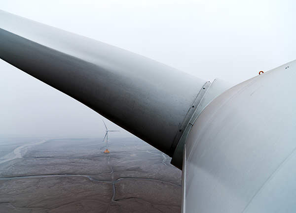 Siemens supplied 21 wind turbines for the Jiangsu Rudong wind farm. Image courtesy of Siemens.