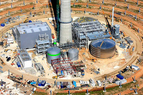 The Gemasolar plant broke ground in February 2009 and was commissioned in April 2011. Image courtesy of Sener Group.