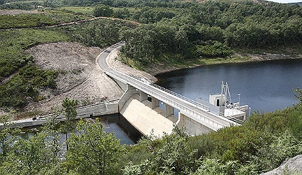Canedo Hydropower Plant, Braganca, Trás-os-Montes, Portugal renewable power renewable energy hydro