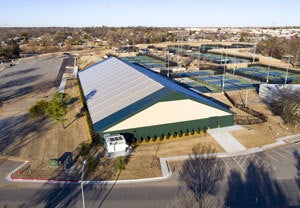 Tennis building